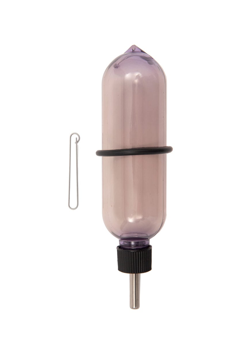 Lixit Bell Style Aquarium Cage Water Bottle (8 Ounce, Clear) - Image 1